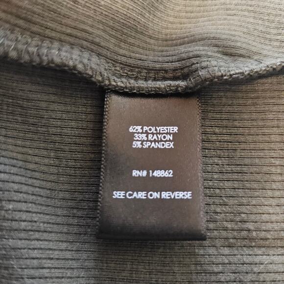 Torrid Maxi Rib Bodycon Slip Tank Maxi Dress Green Women's Plus 5 5X 28 3683 - Picture 6 of 11